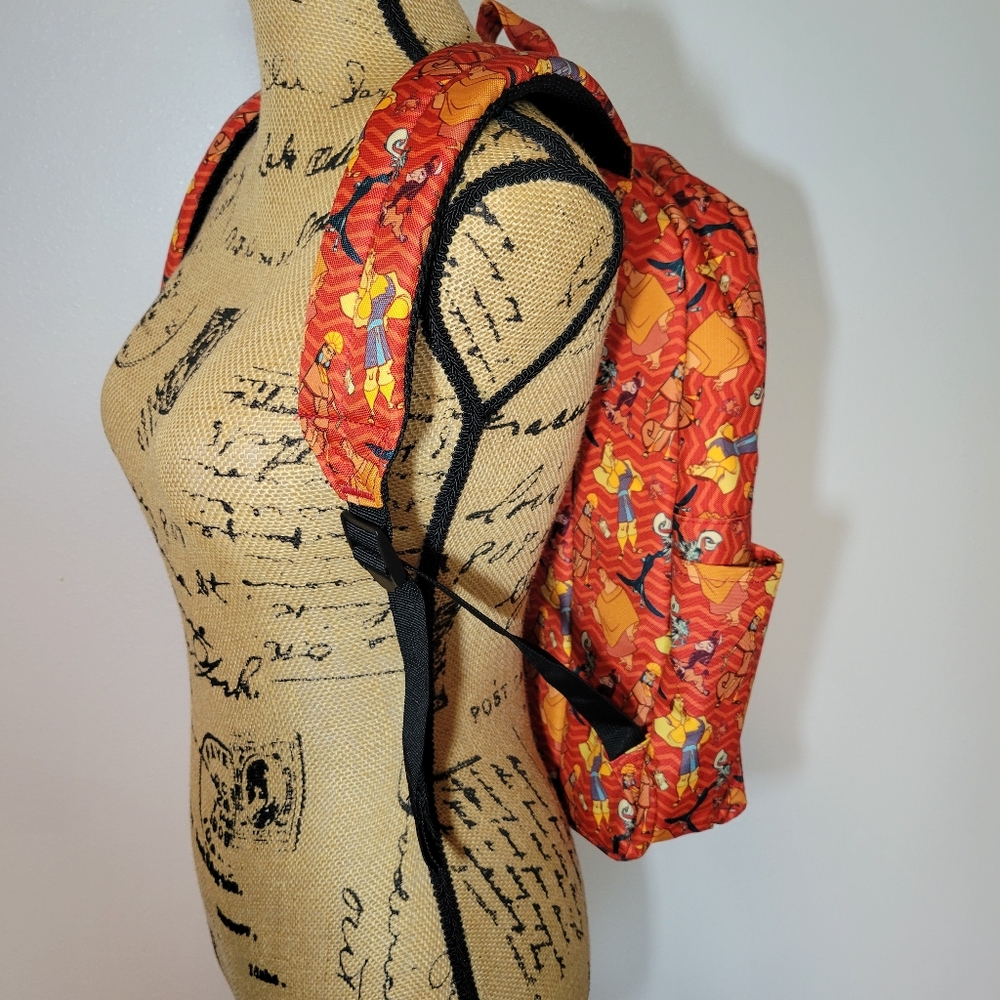 Emperors New Groove All-Over Print Nylon Full-Size Backpack - Picture 5 of 7